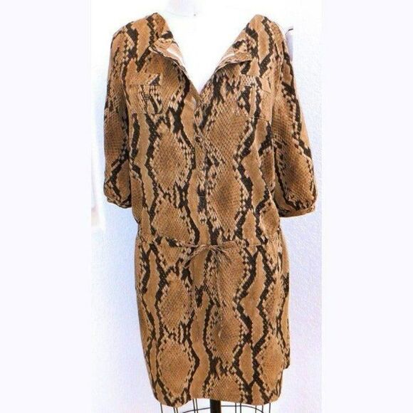 Reynah tunic style animal print dress - Picture 1 of 6